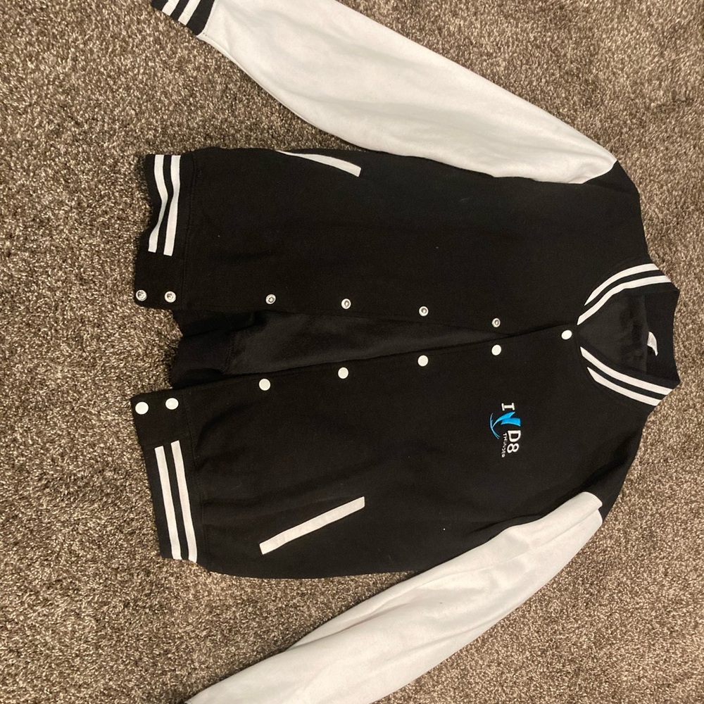 Black and White Varsity Jacket